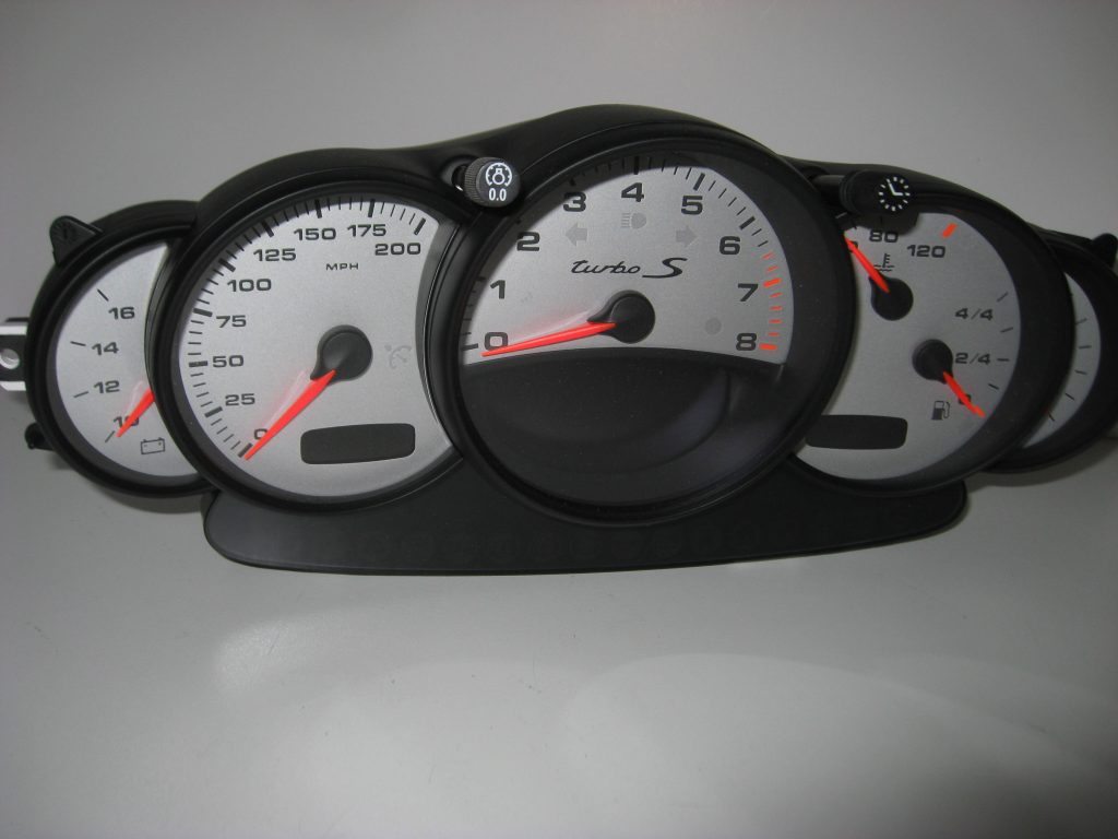 Porsche 996 Turbo S White Dials