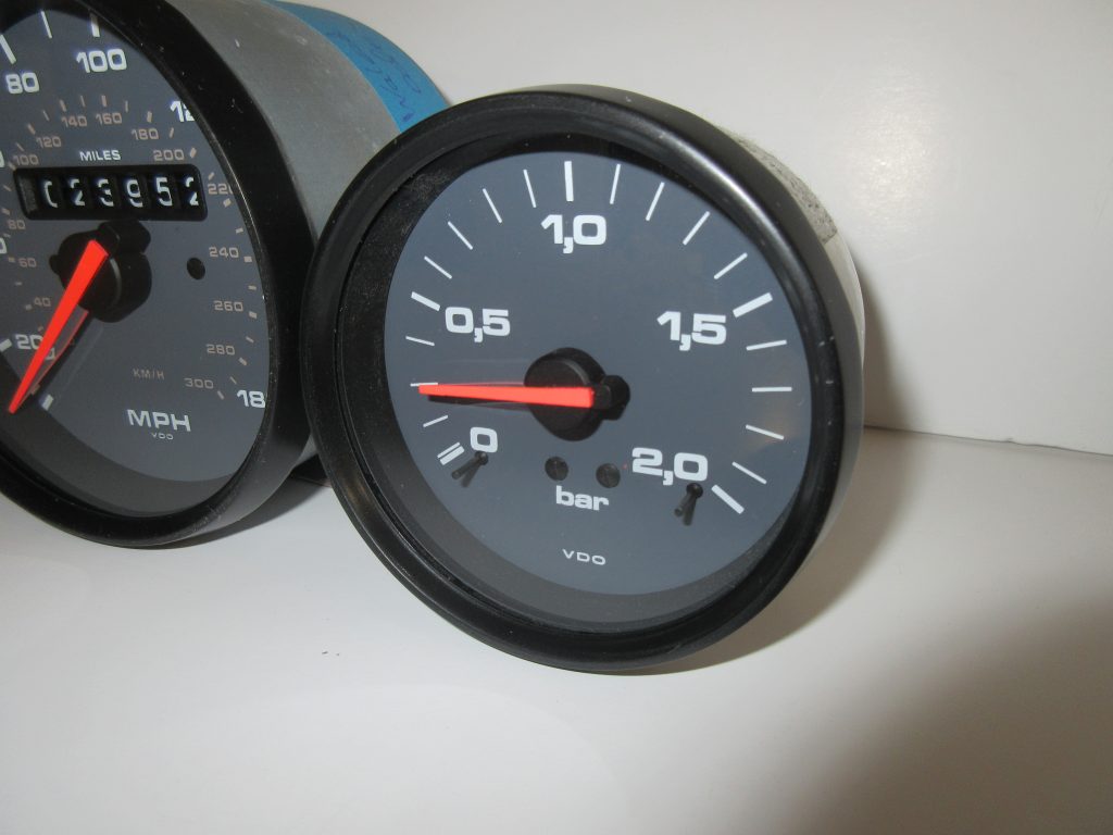 Bespoke Custom Color Porsche Turbo Gauges