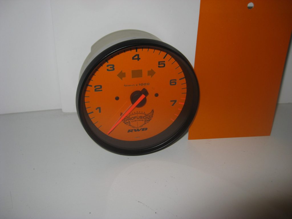 Bespoke Orange Color Porsche Dials