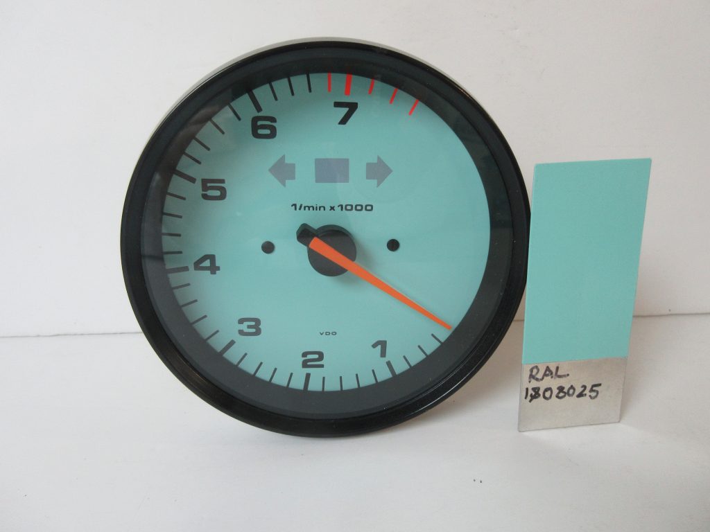 Color Matching, Porsche Rev Counter