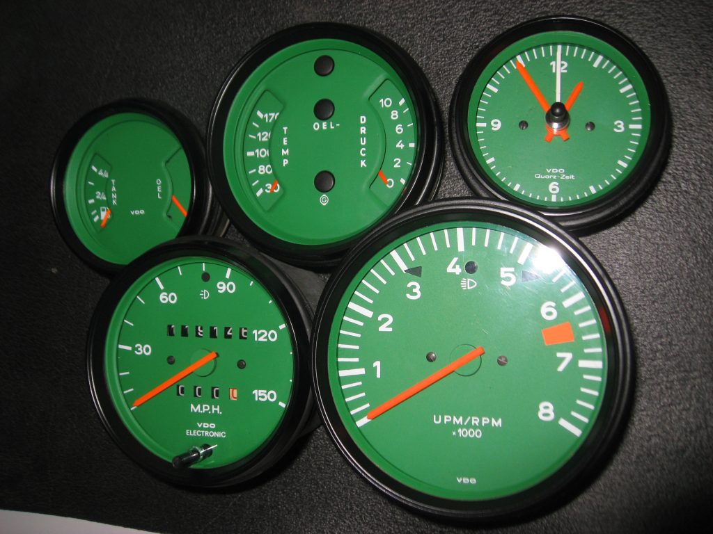 Porsche Bespoke Custom Colour Dials