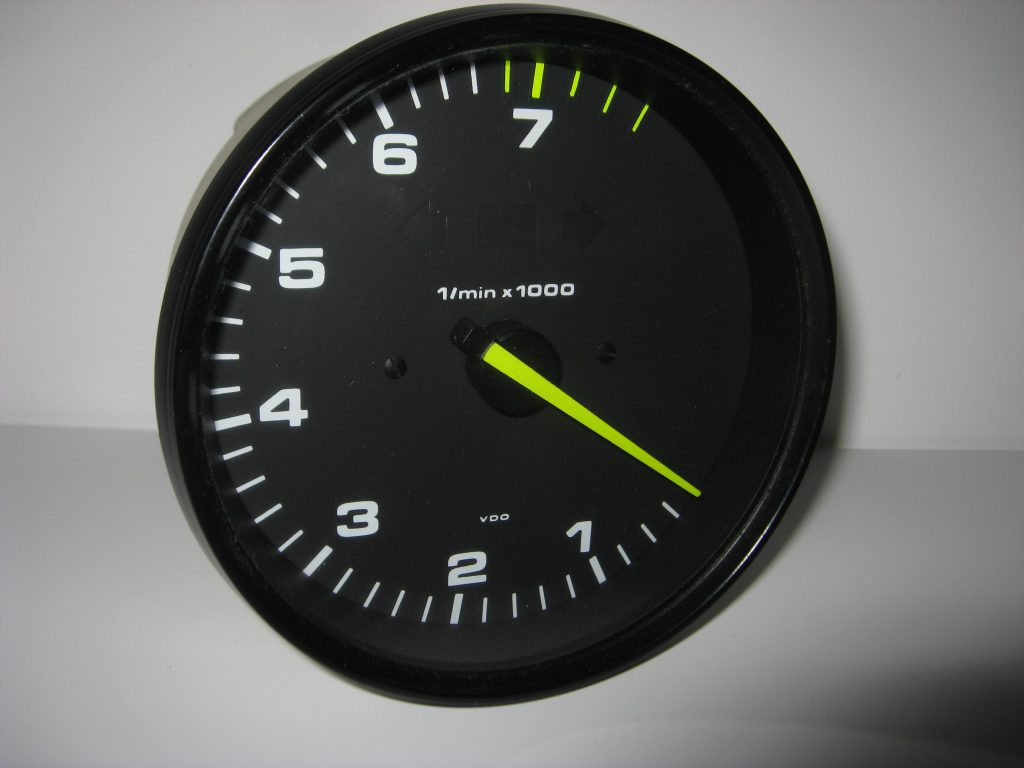 Porsche 993 Rev Counter with Eco Green Pointer