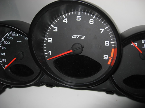 Porsche 997 GT3 Bespoke Black Dials