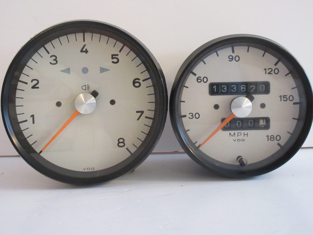 Porsche Ivory Retro Dials