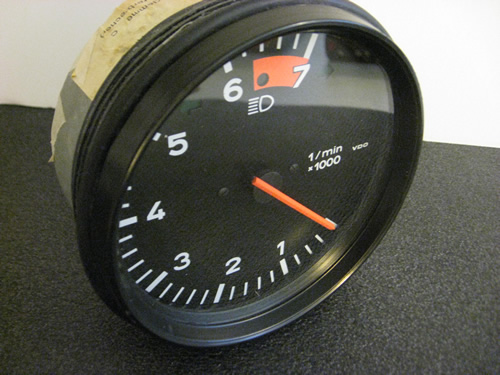 Porsche Race Tachometer Bespoke Black Dial